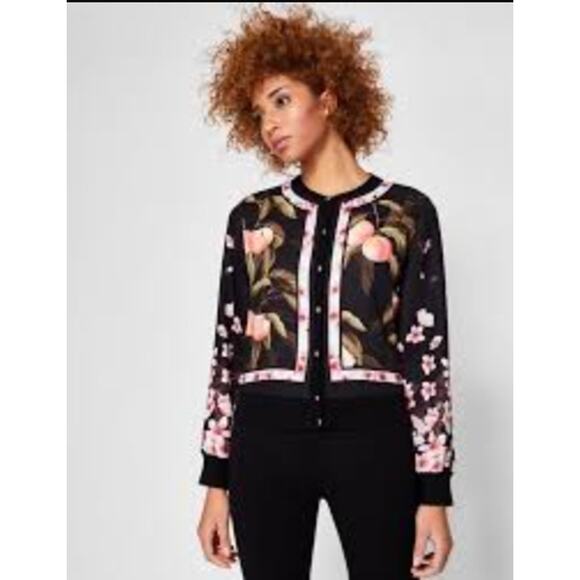Ted Baker Peach Blossom Bomber Large - Picture 2 of 7
